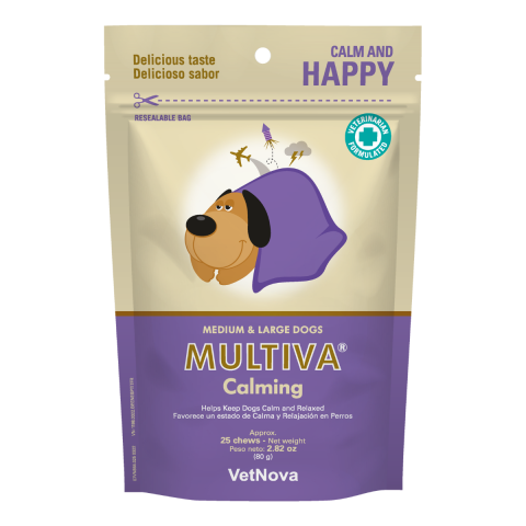 Multiva Calming - Medium and Large Dogs 25chews